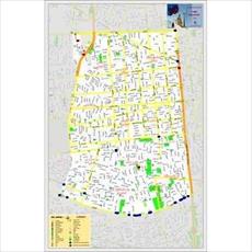 
	نقشه اتوکد منطقه 10 تهران بصورت قطعه بندی
