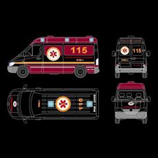 
	طراحی آمبولانس    
