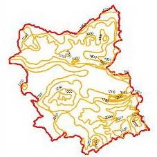 
	نقشه منحنی های هم تبخیر استان آذربایجان شرقی    

