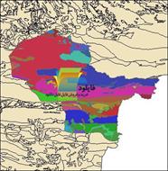 شیپ فایل زمین شناسی شهرستان سرباز واقع در استان سیستان و بلوچستان